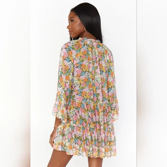 Show Me Your Mumu Viola Mini Dress in Wild Flora - Picture 2 of 11